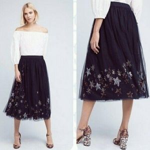 Anthropologie Moulinette Soeurs Lumiere Skirt